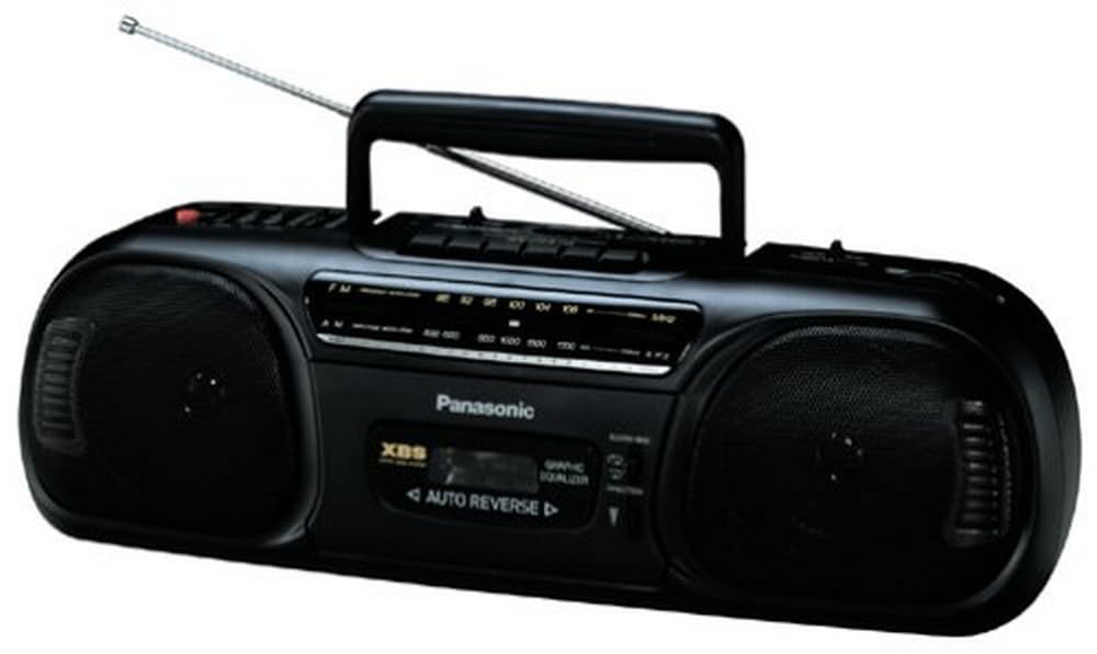 Panasonic RX-FS470 Portable Stereo AM/FM Cassette Player